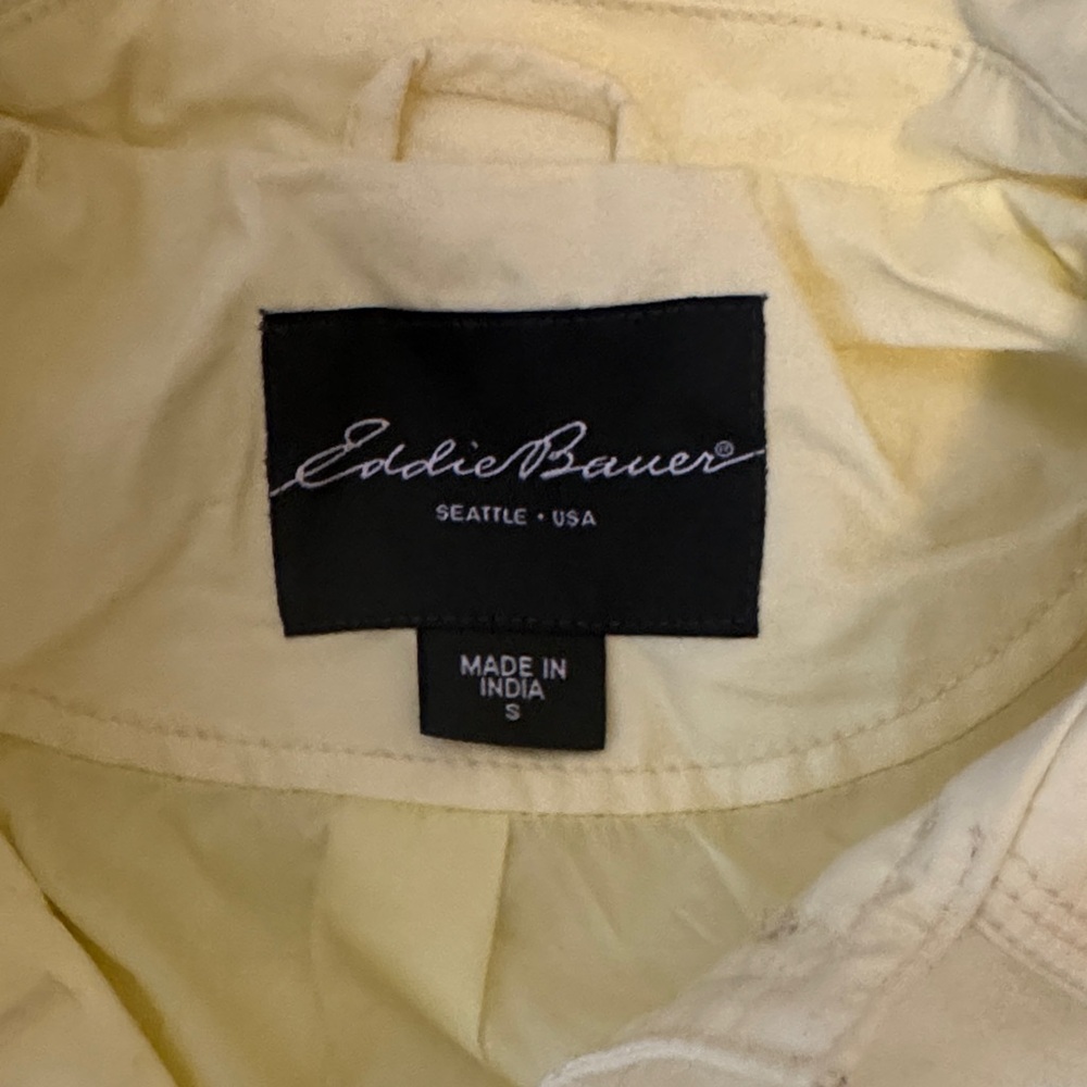 Eddie Bauer Light Yellow Jacket - Picture 2 of 2
